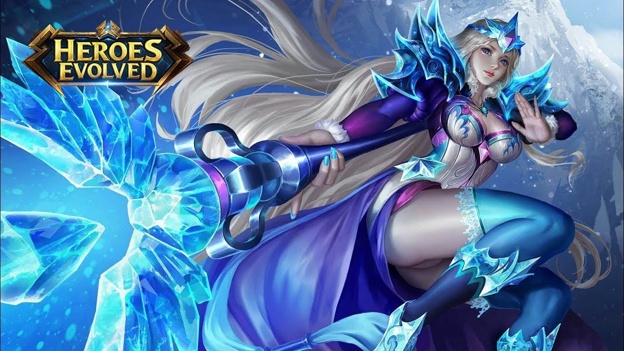 Top Build | Guide on Crystal | Гайд на Кристал | Heroes Evolved смотреть онлайн