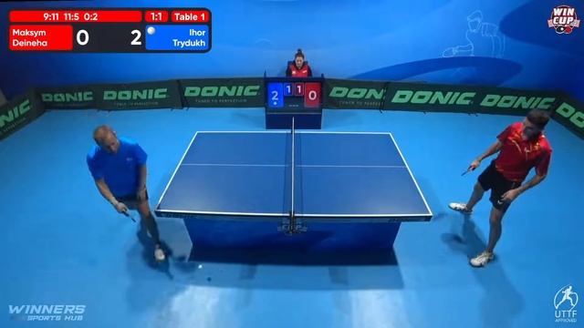 10:00 Maksym Deineha 3 - 1 Ihor Trydukh West 1 WIN CUP 25.09.2022 | TABLE TENNIS WINCUP смотреть онлайн
