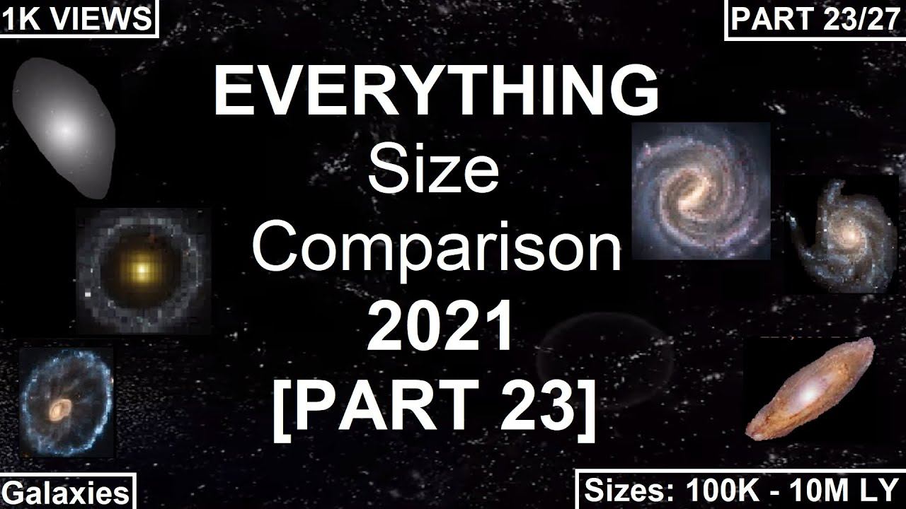 EVERYTHING Size Comparison 2021 [PART 23] смотреть онлайн