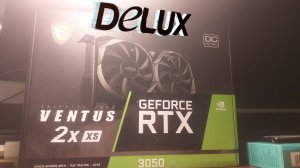 Delux RTX 3050 - (тест I7 4770 16 GB DDR3 RTX 3050 8GB)