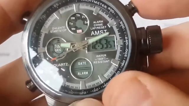 Армейские часы AMST смотреть онлайн