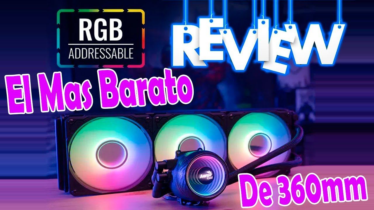 Unboxing / Review Aerocool Mirage L360 ARGB El Mas Barato De 360mm