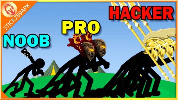 NOOB vs PRO vs HACKER | Stick War: Legacy mod