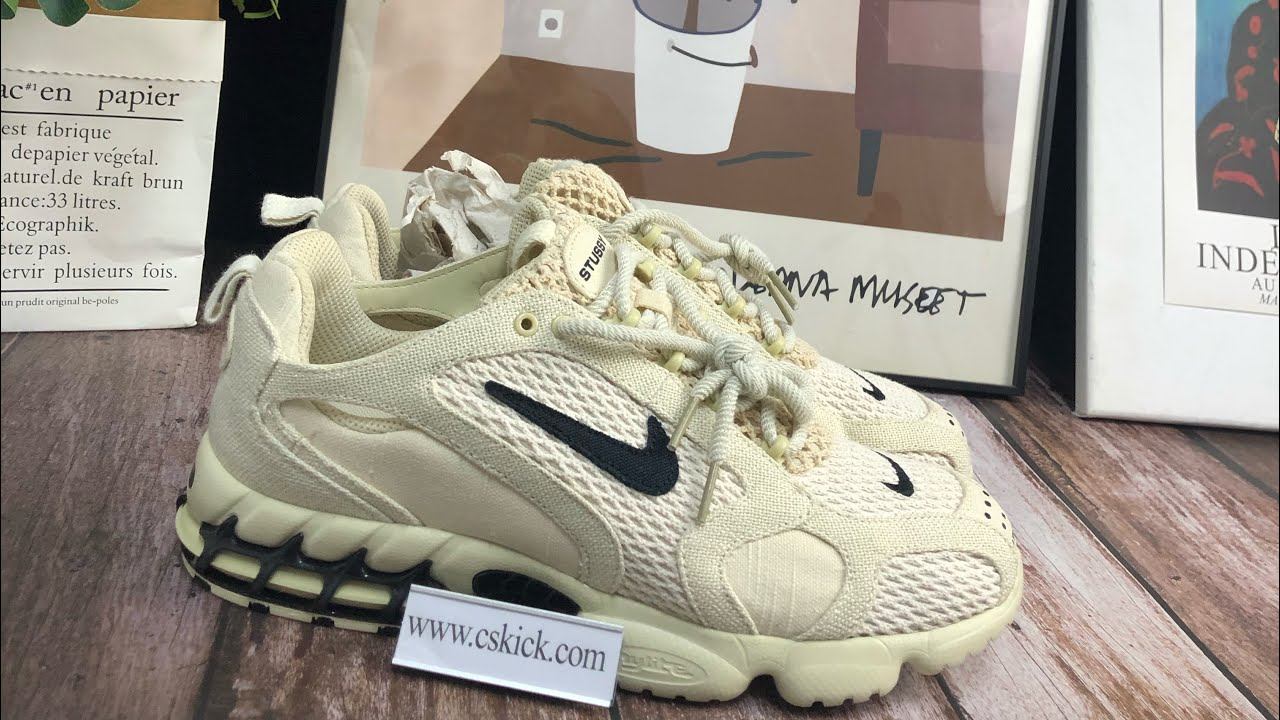 Stussy × Nike Air Zoom Spiridon CG 2 смотреть онлайн