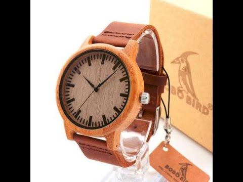Bobo Bird watch unboxing & comparison to the watch after a two-month use смотреть онлайн