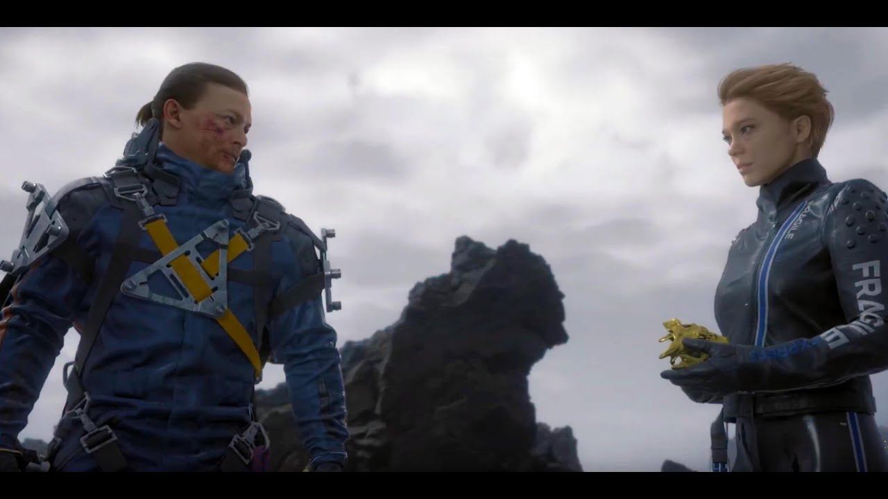 Death Stranding Directors Cut. |Fragile says goodbye to Sam.| смотреть онлайн