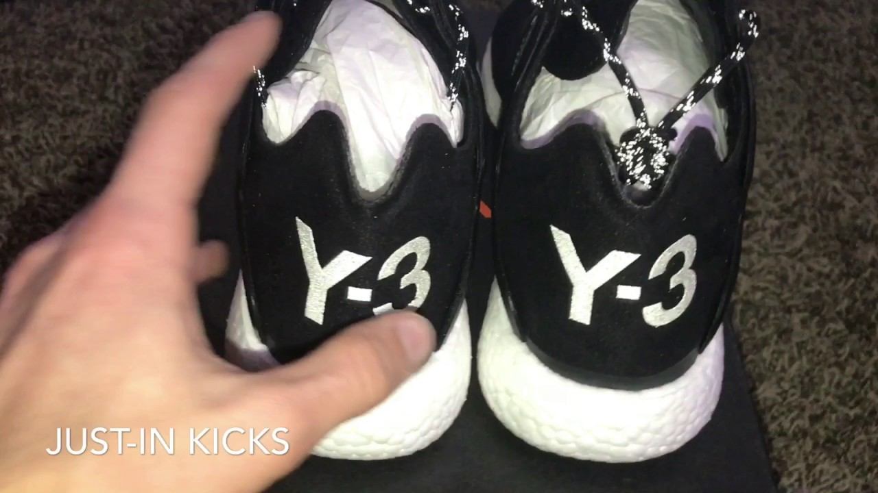 Adidas Y-3 Yohji run boost Review And On Feet! смотреть онлайн