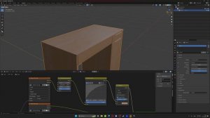 Моделирование стола в Blender: Стол компьютерный Атмосфера Нордик.2 [ timelapse ]