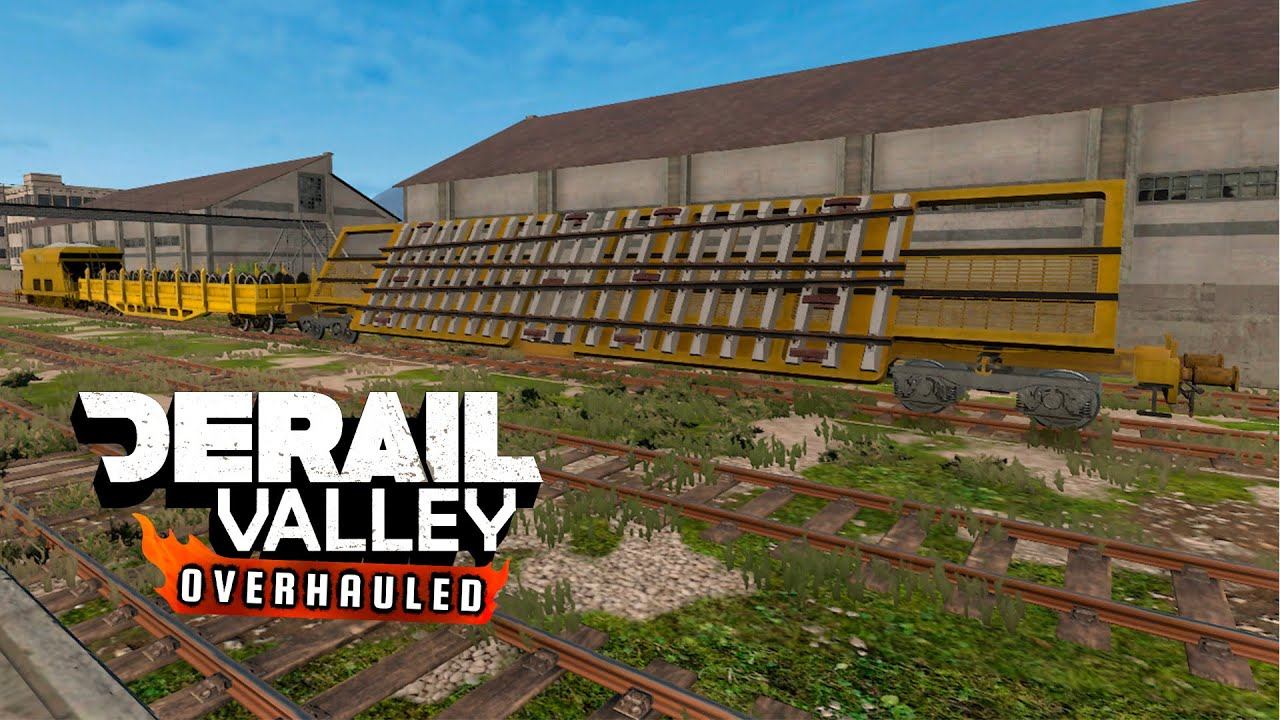 Derail Valley - Обзор хозяйственных вагонов Project MOW