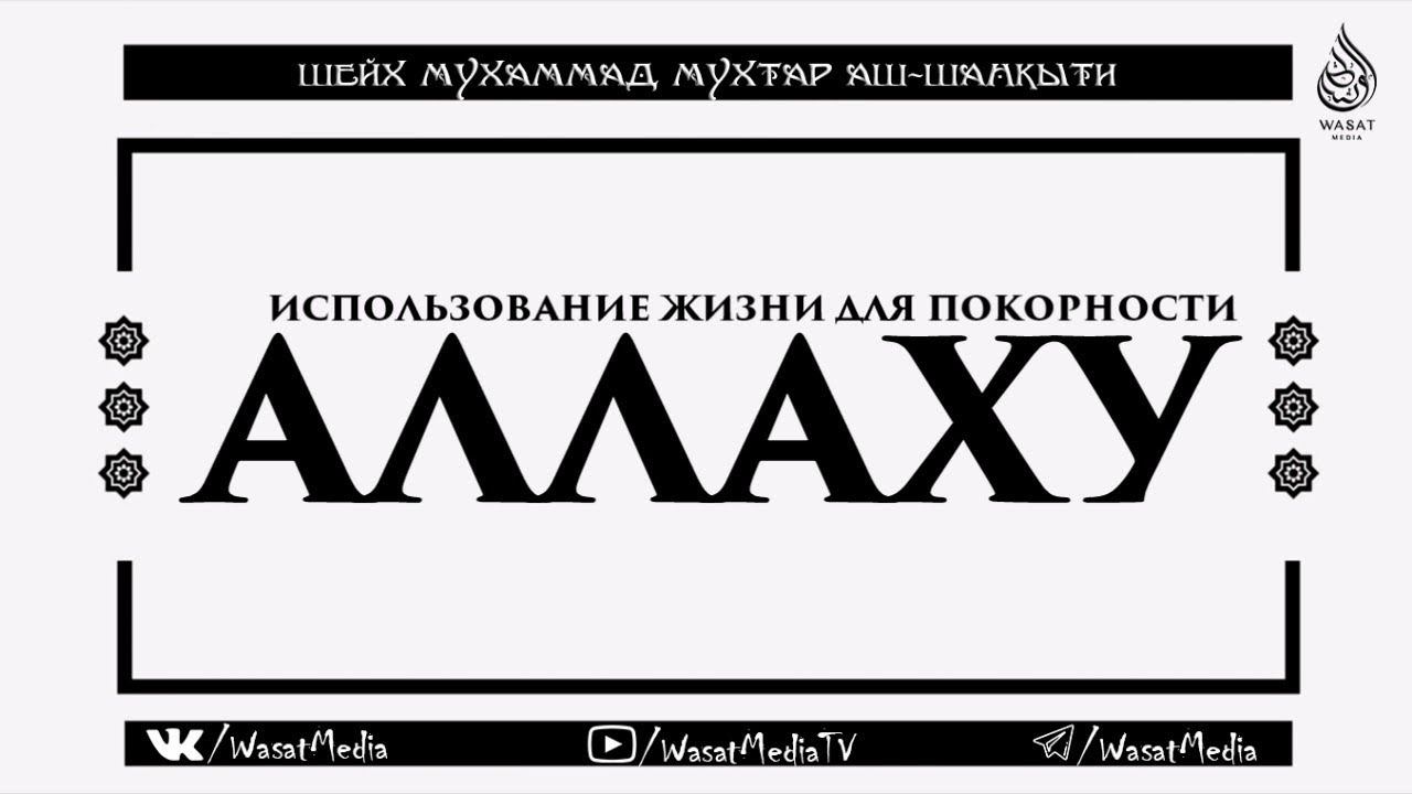 Использование жизни для покорности Аллаху | Шейх Мухаммад Мухтар аш-Шанкыти ᴴᴰ смотреть онлайн