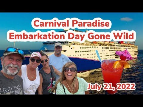 Carnival Paradise Embarkation Day Gone Wild смотреть онлайн
