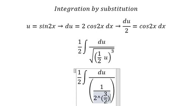 Calculus Help: Integral ∫ cos2x/√((sinx cosx)^3 ) dx - Integration by substitution - Techniques смотреть онлайн