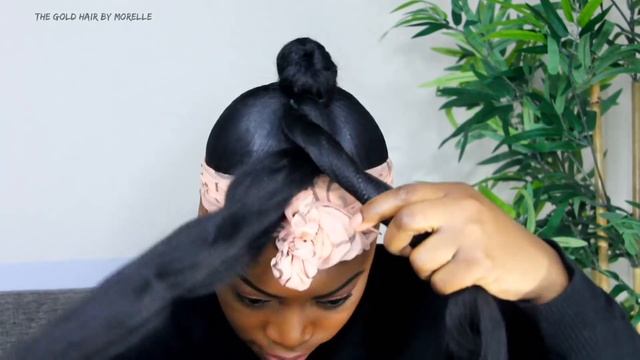 How To Slay Your Ponytail with Twisty Top Knot Ninja Bun / смотреть онлайн
