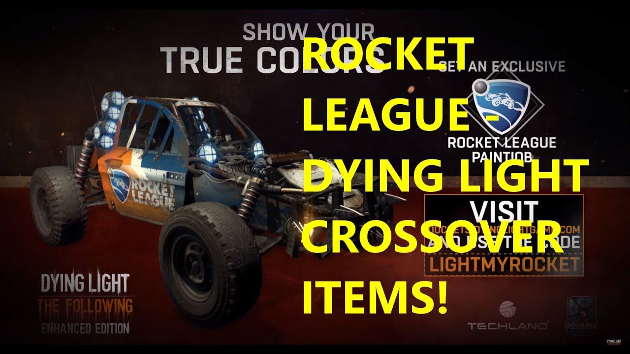 Rocket League - Dying Light Crossover Item Details! смотреть онлайн