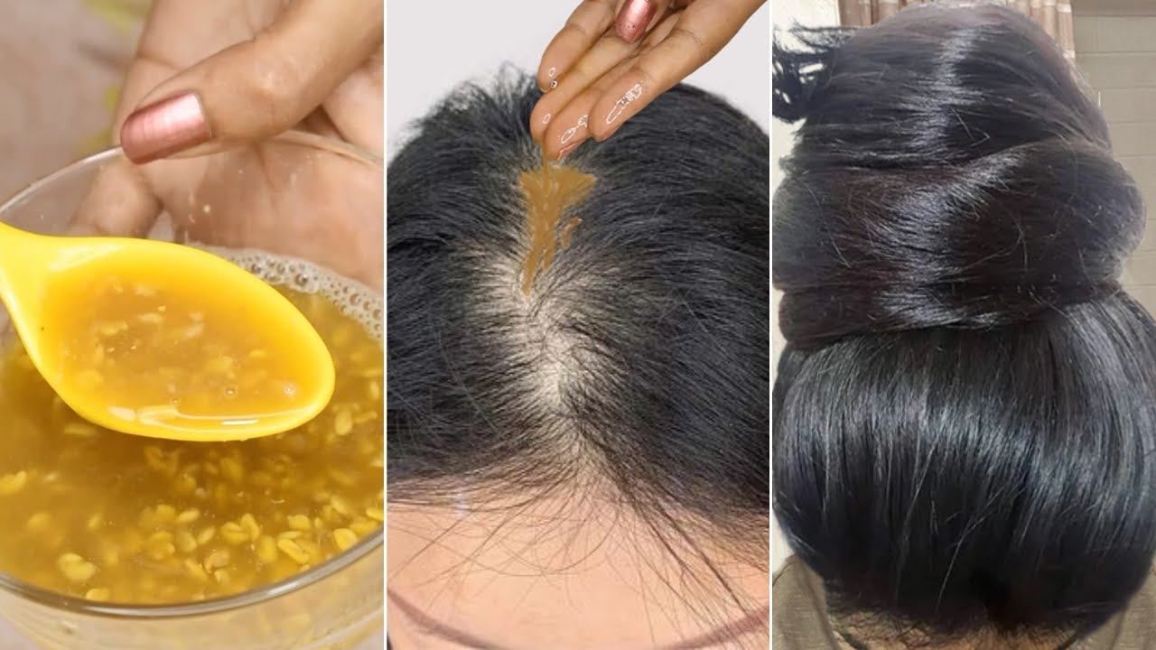 This👆🏼Methi Hair Growth Serum Turned my Bald Scalp and Thinning Hair to Thick Double Dense Long Hai смотреть онлайн