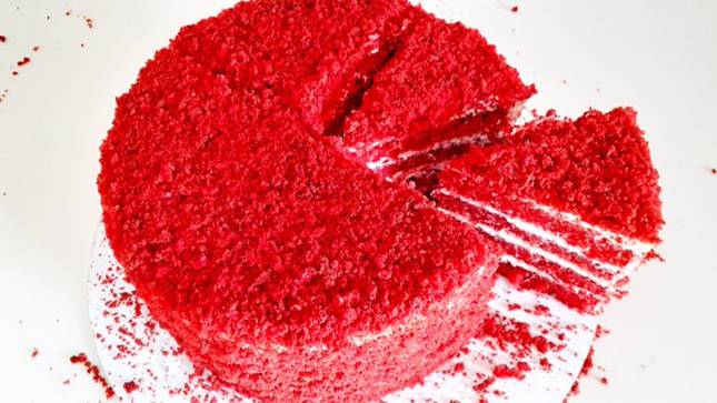 Торт Красный Бархат настоящий оригинальный рецепт с маскарпоне! смотреть онлайн