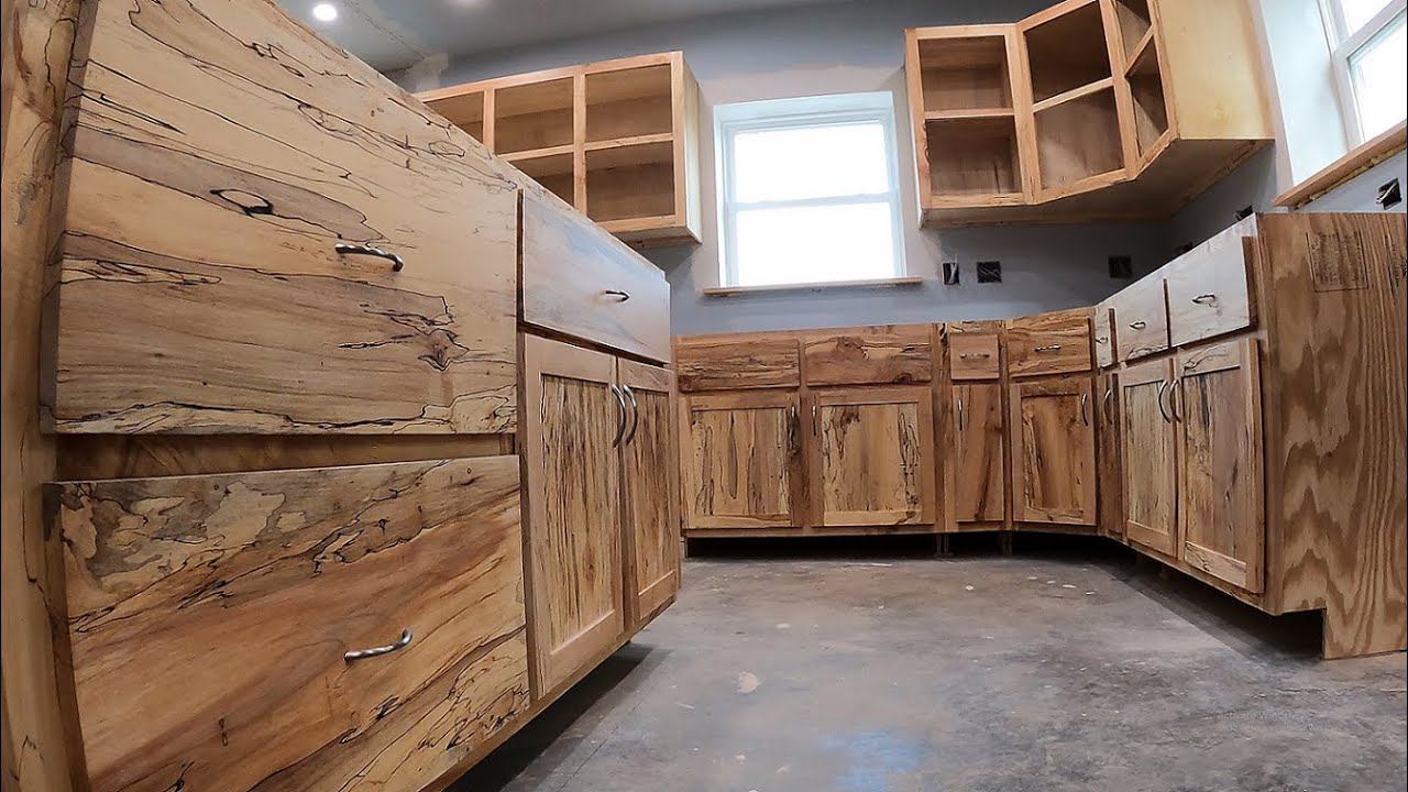 From Sawmill to Cabinets : Spalted Maple Shaker Style смотреть онлайн