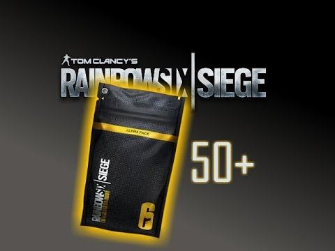 50+ ALPHA PACK UNBAGGING - Rainbow Six Siege смотреть онлайн