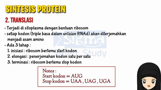 SINTESIS PROTEIN (Materi Genetika) смотреть онлайн