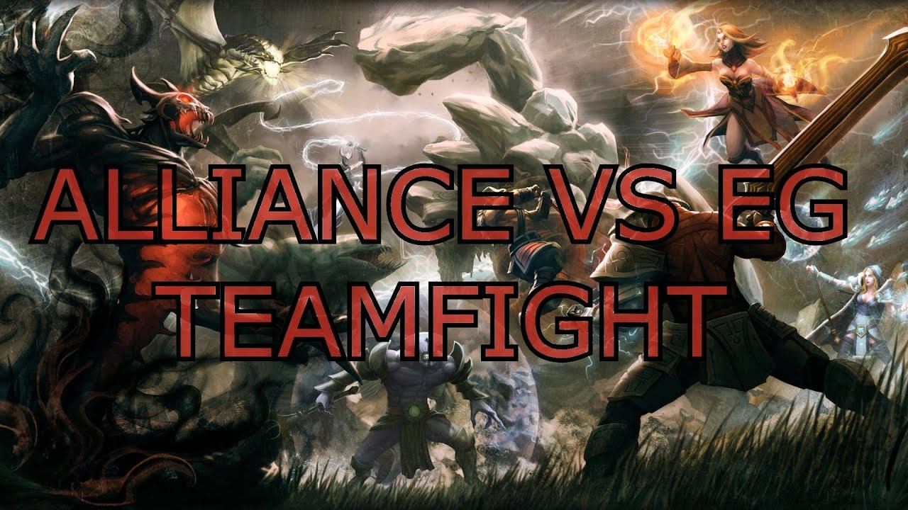 Dota 2 - Teamfight, Alliance vs EG @ Dota 2 Champions League смотреть онлайн