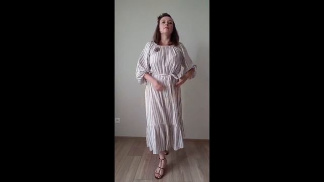 Три варианта украшений с длинным платьем летом смотреть онлайн