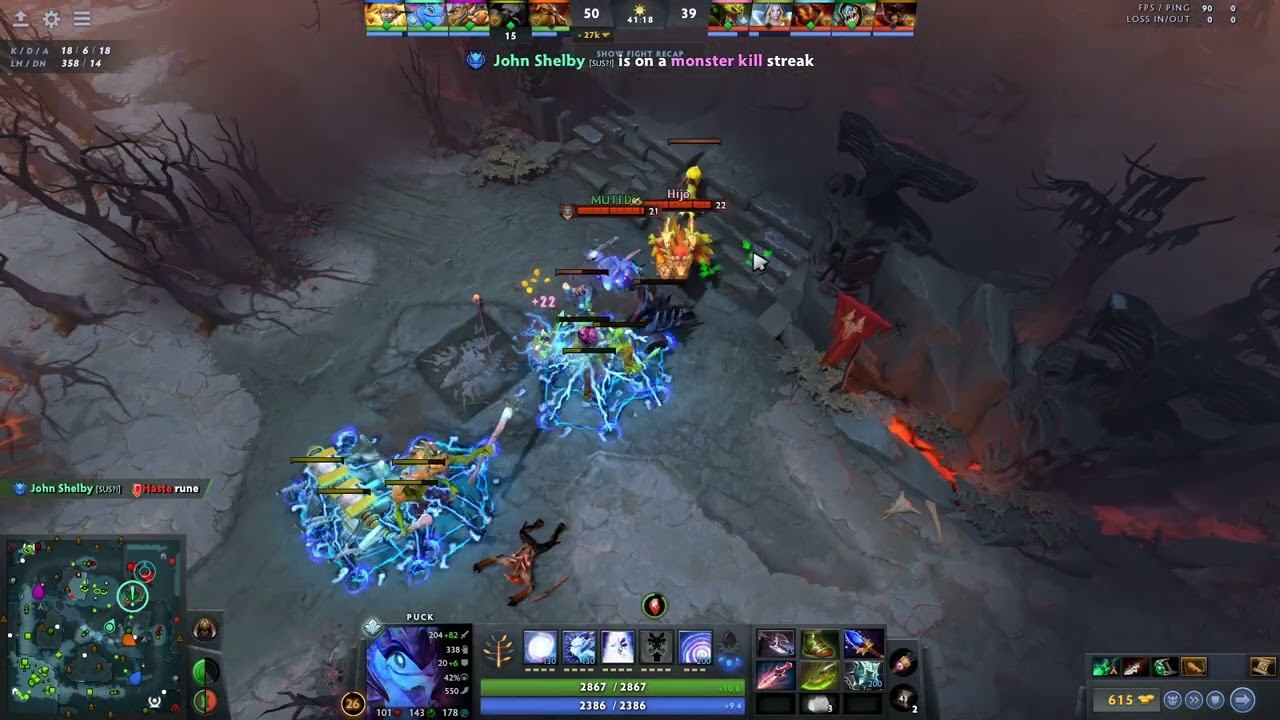 puck deleted slark in 7.34 dream coil change смотреть онлайн