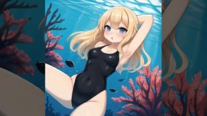 Девушки под водой