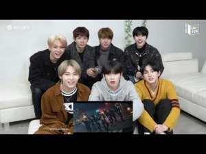 [request] Enhypen reaction to Stray Kids Maniac [fanmade]