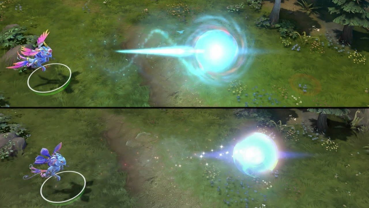 Dota 2 Puck - Orb of Reminiscence kinetic gem preview смотреть онлайн