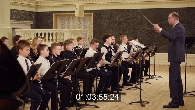 Духовой оркестр ДМШ 11 Санкт-Петербург. Отчетный концерт в Капелле 2024