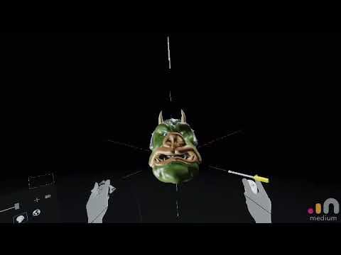 Gamorrean Guard sculpt VR oculus adobe medium by Cabel Adams 2020 смотреть онлайн