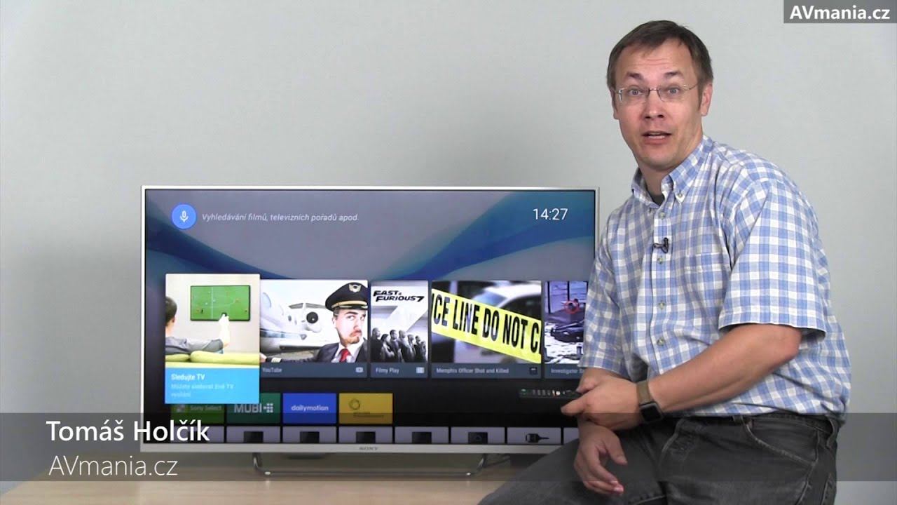 Android TV v televizoru Sony KDL-43W807C смотреть онлайн