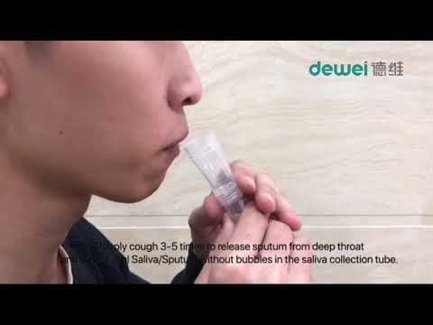 Saliva covid19 Ag test kit-420p.MP4 смотреть онлайн