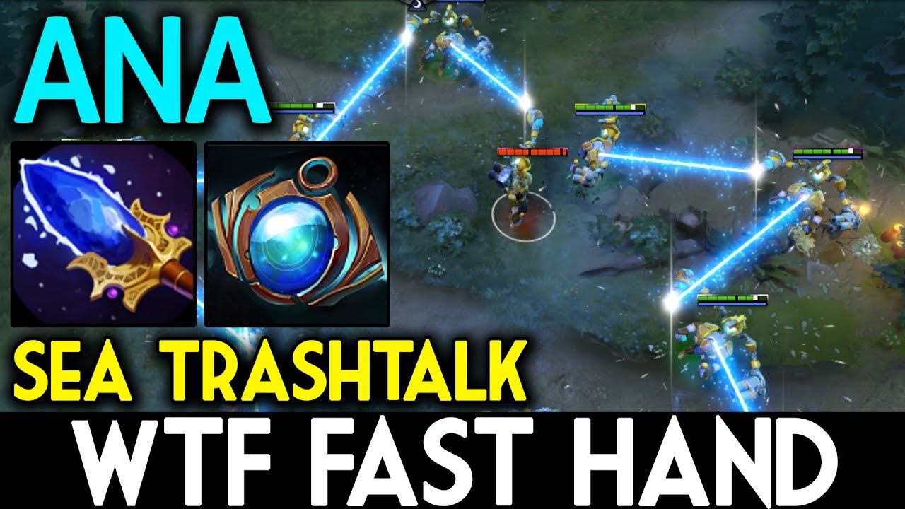 WTF 9k Fast Hand Tinker by Ana VS SEA Trashtalk 7.06 Dota 2 смотреть онлайн