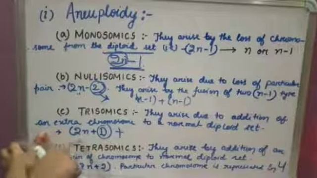 Variation in chromosome number# aneuploidy# euploidy смотреть онлайн