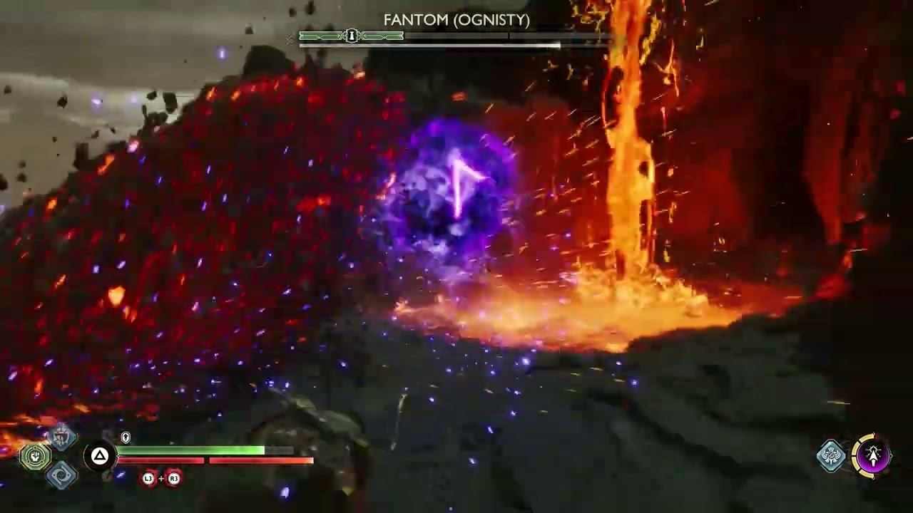 Fantom ognisty – walka w God of War: Ragnarok смотреть онлайн