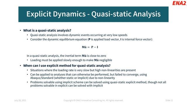 Abaqus Explicit & Implicit Dynamic Analysis смотреть онлайн