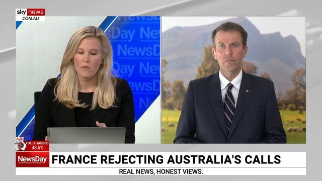 Trade Minister plans to 'work through' issues with France amid scrapping of submarine deal смотреть онлайн