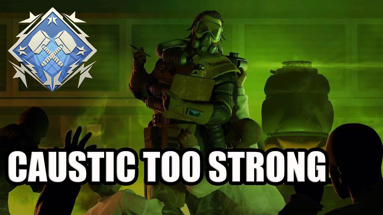 CAUSTIC IS THE BEST LEGEND IN SEASON 10 | APEX LEGENDS смотреть онлайн