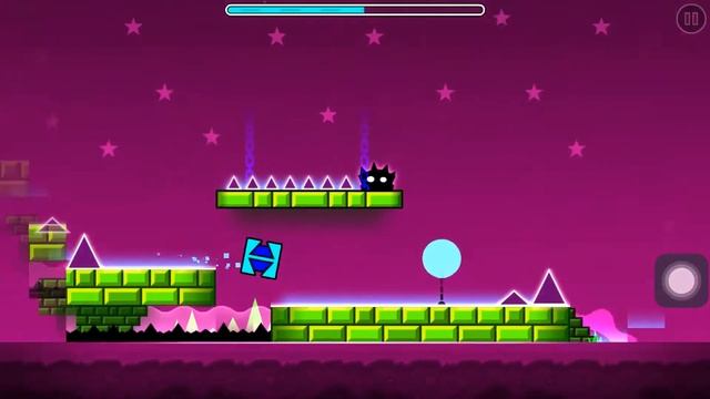 Geometry Dash: Meltdown[No Music]{The Seven Seas}|First Video| смотреть онлайн