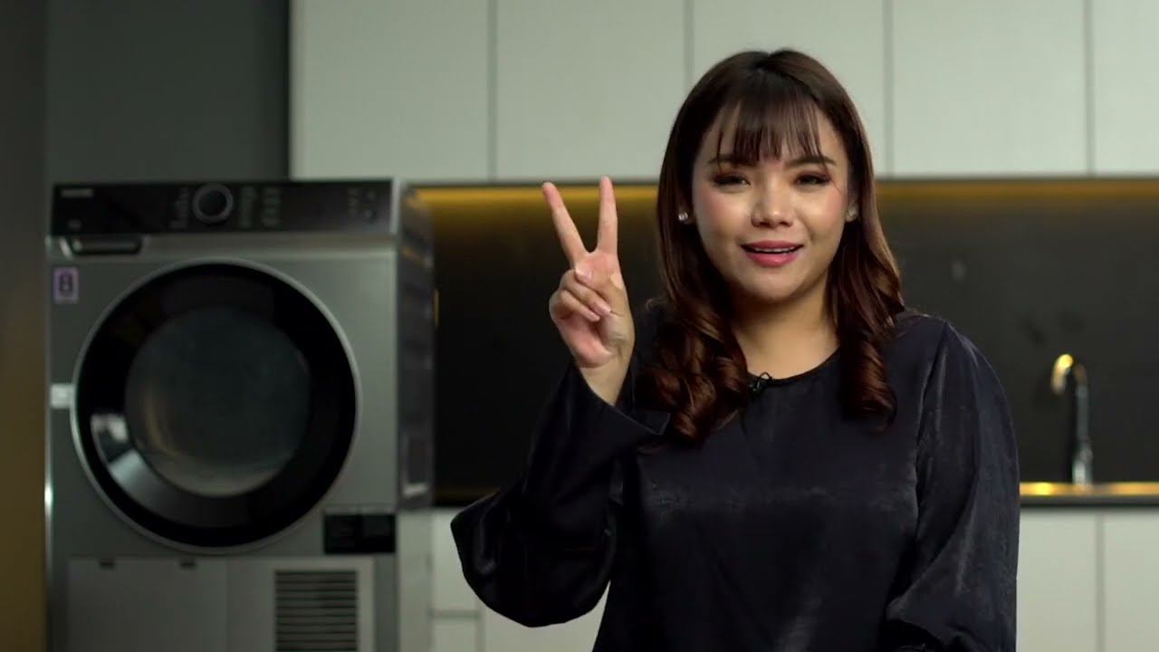 [ENG] Toshiba TD-K90MEM(SK) 8KG SENSEDRY™ Condenser Dryer / Dryer Machine / Clothes Dryer смотреть онлайн