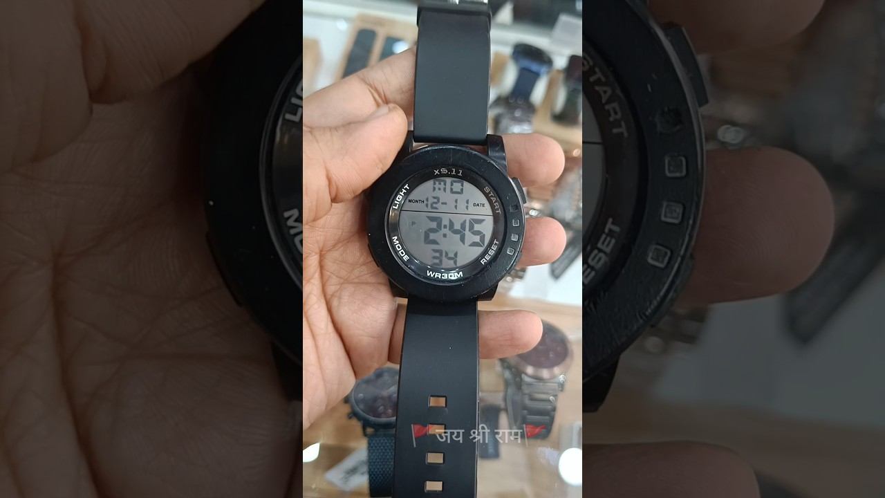 Digital Local Watch Battery Installation and Time Configuration #fullpackage смотреть онлайн