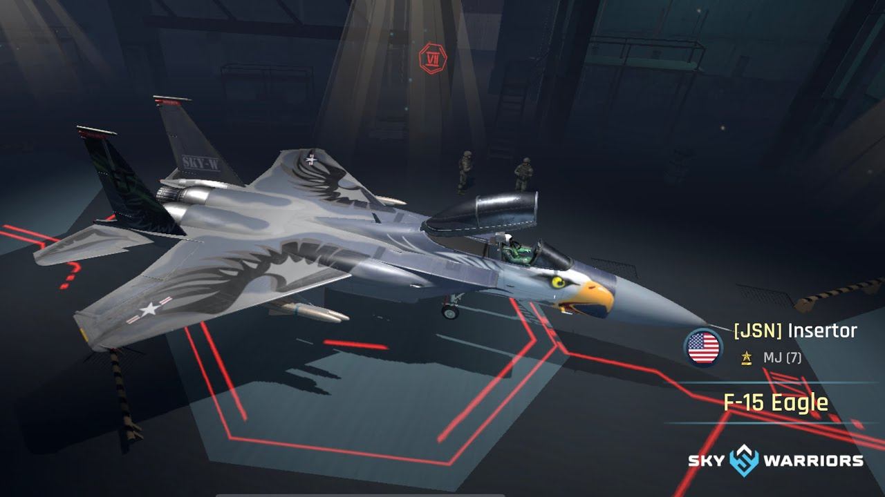 Sky Warriors F-15 Eagle Advanced Controls Death match (NO SPECIALS, F2P) смотреть онлайн