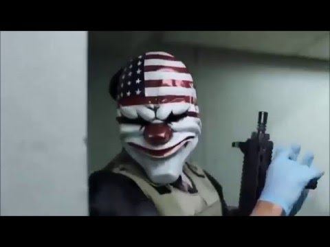 Payday 2 webseries + all live action movies cut together смотреть онлайн
