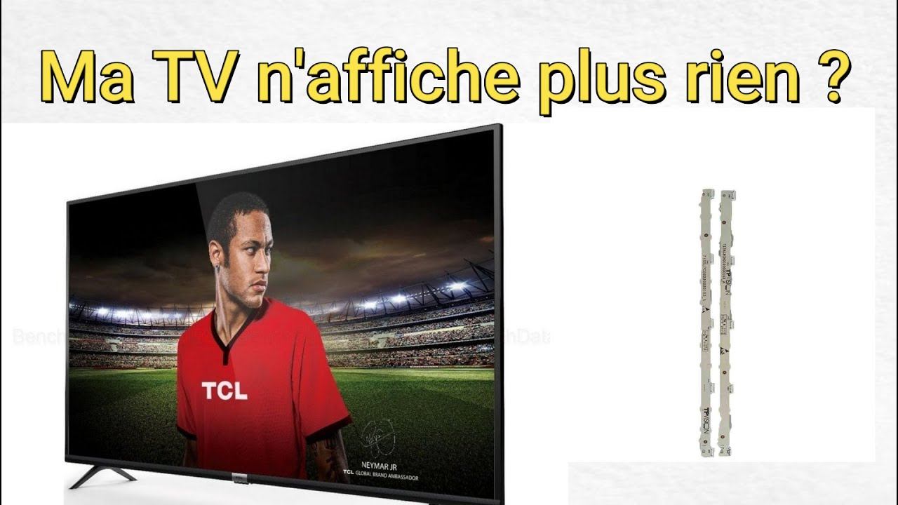 Ma TV TCL 43DP603 n'affiche plus rien backlight repair смотреть онлайн