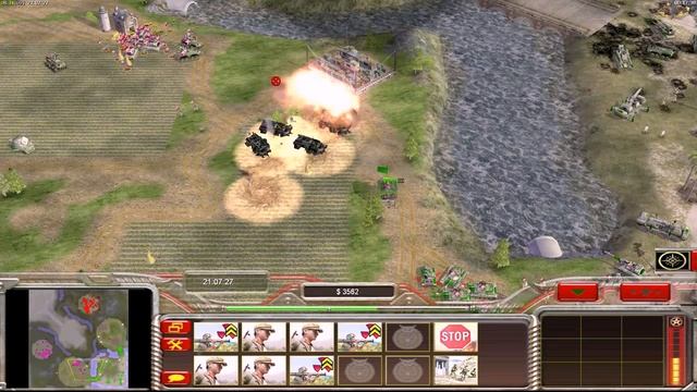 С&C Generals (Ядерщик VS 2X Пехота) 1 VS 2 смотреть онлайн