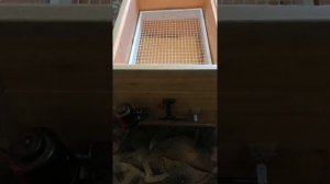 Поворот лотка в самодельном инкубаторе2