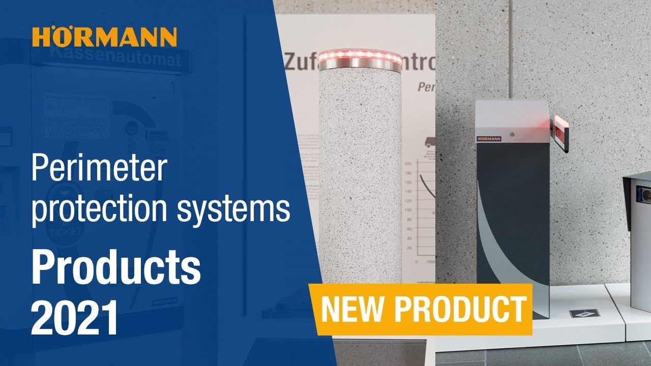 Hörmann new products and features 2021: Perimeter protection systems | Hörmann смотреть онлайн
