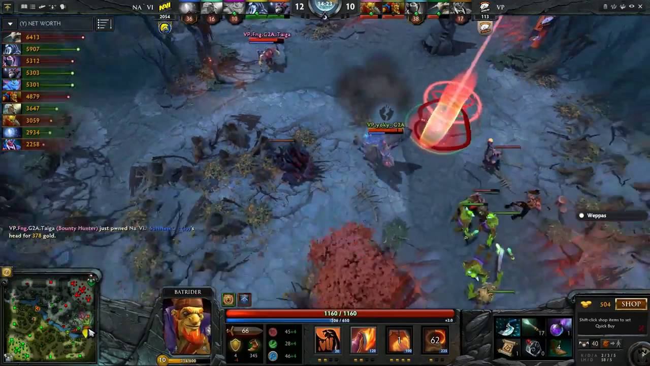 Dota 2 NaVi vs VP Dream League Semi Final LB Game 1 смотреть онлайн