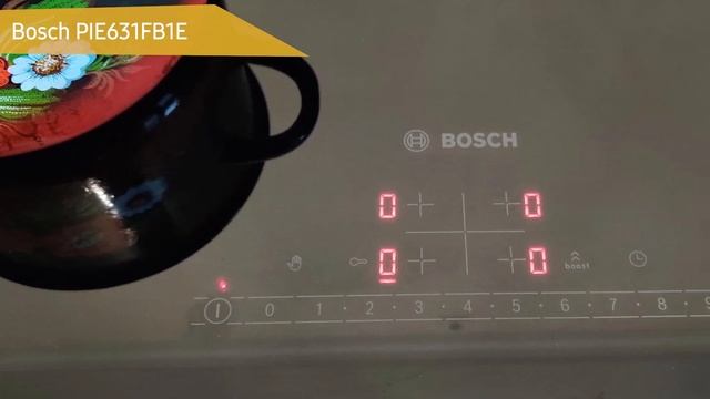 Индукционная варочная панель Bosch PIE631FB1E смотреть онлайн